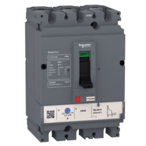 SCHNEIDER EASYPACT CVS CVS100B TM63D DEVRE KESİCİ 3P/3D 3606480220128