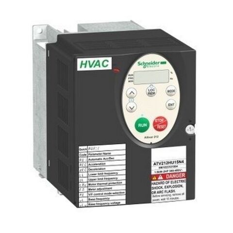 SCHNEIDER ATV212HU15N4 1.5KW 2HP 480V HIZ KONTROL CİHAZI