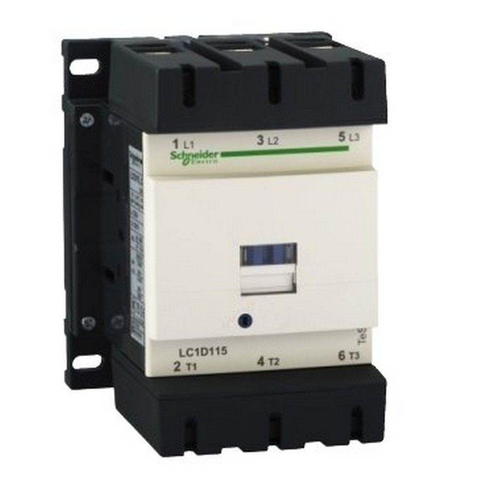 SCHNEIDER 55KW 115A 1NA+1NK KONTAKTÖR 110V AC KUMANDA 3389110377088