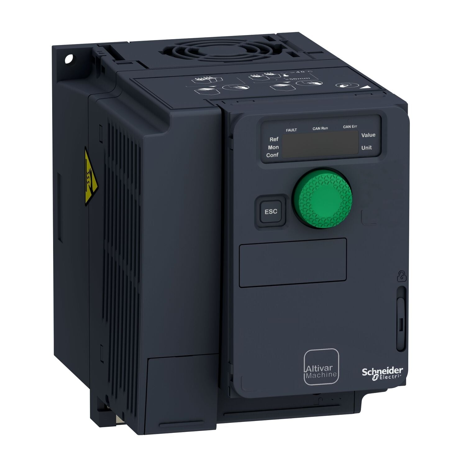 SCHNEIDER 0,75 KW 380-500 V AC TRİFAZE COMPACT MOTOR HIZ KONTROL CİHAZI 3606480966736 ATV320U07N4C