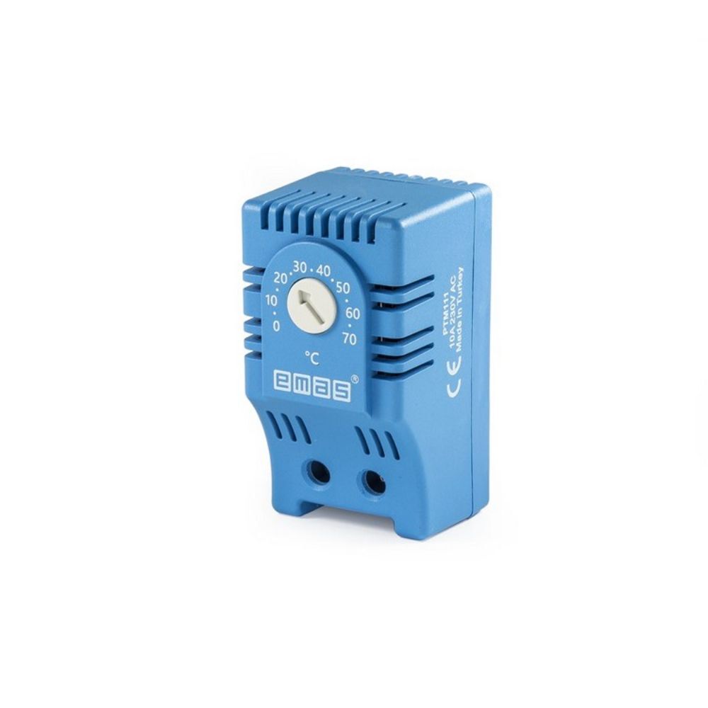 EMAS PTM111 TERMOSTAT PANO TİP NO SOĞUTMA-MAVİ