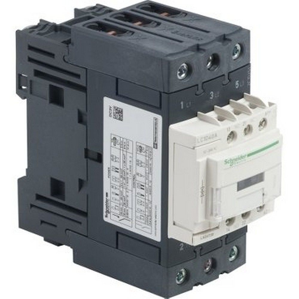 SCHNEIDER 18.5KW 40A 1NA+1NK KONTAKTÖR 24V DC KUMANDA 3389119408486