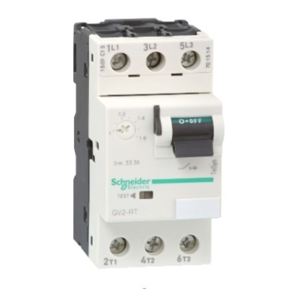 SCHNEIDER TESYS GV2 MOTOR DEVRE KESİCİ TERMİK MANY. 0.4-0.63A GV2RT04
