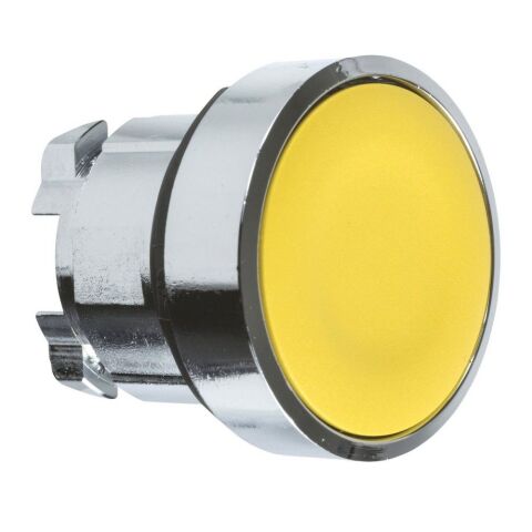 SCHNEIDER ZB4BA5 22MM YAYLI DÖNÜŞLÜ SARI SIVA ALTI BUTON BAŞLIĞI