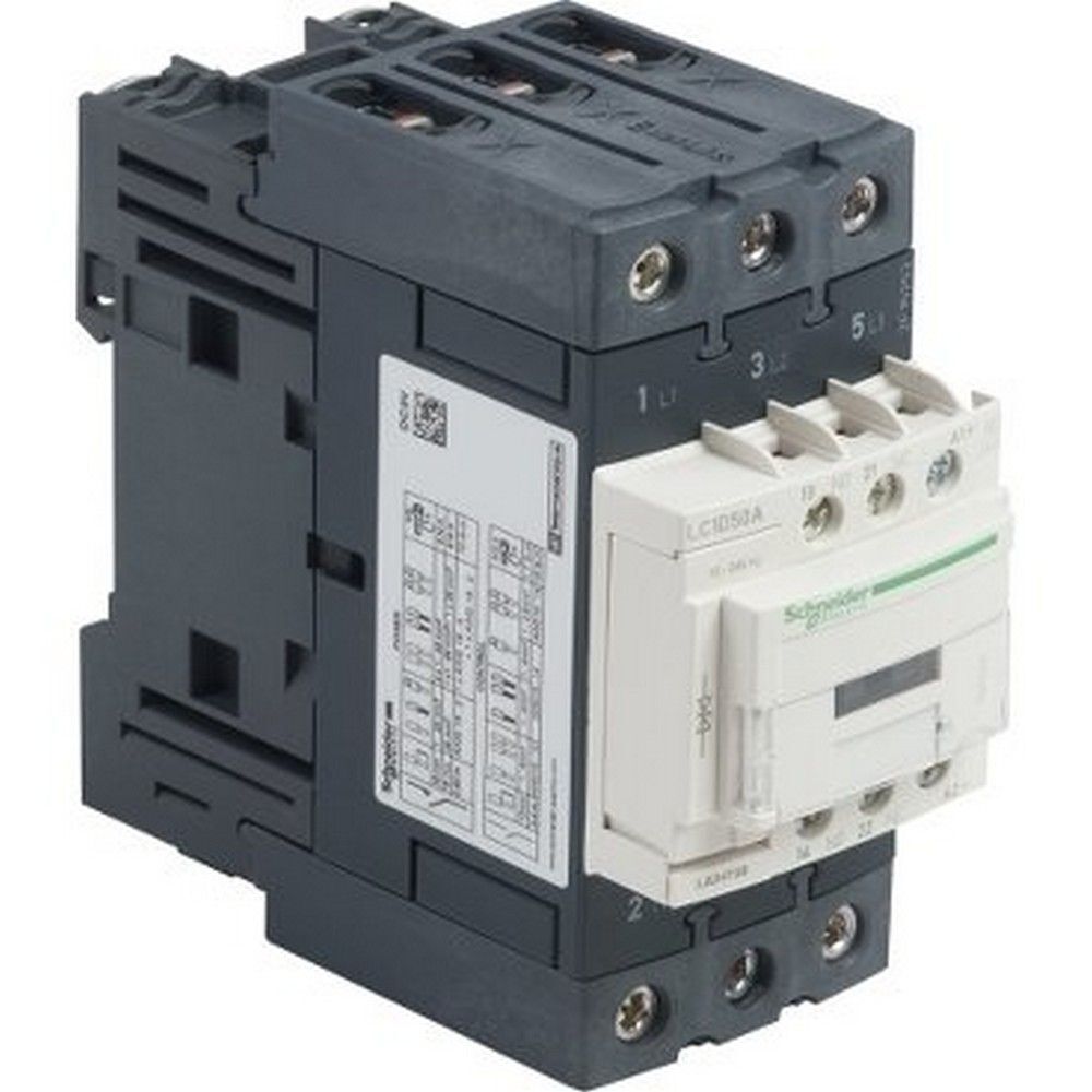 SCHNEIDER 22KW 50A 1NA+1NK KONTAKTÖR 24V DC KUMANDA 3389119408783