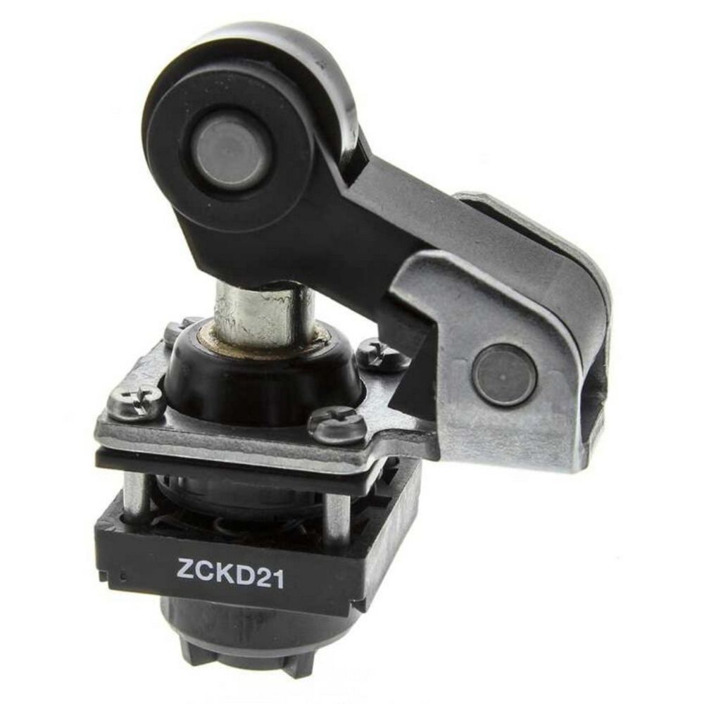 TELEMECANIQUE TELEMECANİQUE SENSORS ZCK-D21 YATAY HARAKETLİ TERMOPLASTİK MAKARALI KOL LİMİT SWİTCH KAFASI