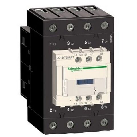 SCHNEIDER LC1-DT60AM7 220VAC 60A 4KUTUP KONTAKTÖR