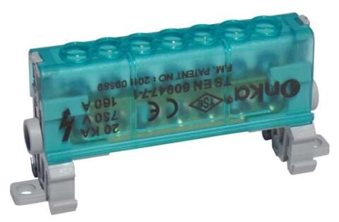 ONKA 7X12MM² 2/5 TEK KUTUPLU KAPAKLI DAĞITICI ÜNİTE ONKA-2071
