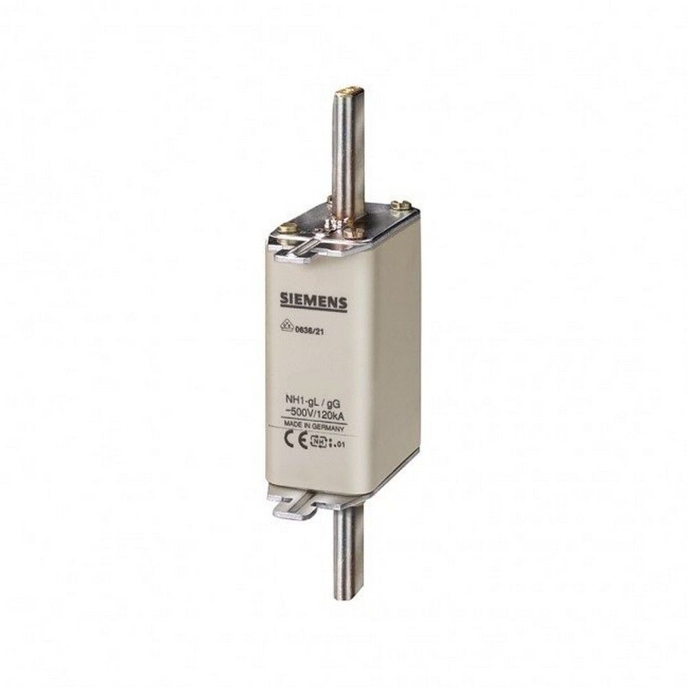 SIEMENS 3NA3124 STEATİT(SERAMİK) GÖVDELİ NH-BIÇAKLI SİGORTA BUŞONU 80A BOY 1 GENİŞLİK 30MM