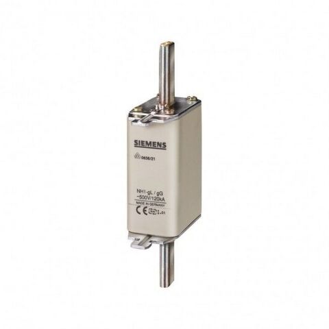SIEMENS 3NA3124 STEATİT(SERAMİK) GÖVDELİ NH-BIÇAKLI SİGORTA BUŞONU 80A BOY 1 GENİŞLİK 30MM