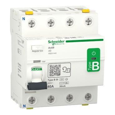 iID 4P 40A 30mA B-SI type 400V A9Z61440