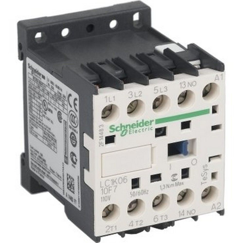 SCHNEIDER 2.2KW 6A 1NA KONTAKTÖR 110V AC KUMANDA 3389110429381