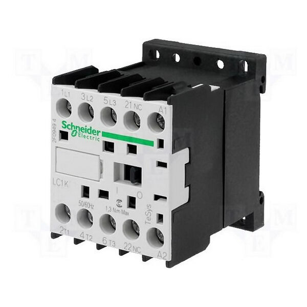 SCHNEIDER 4KW 9A 1NK KONTAKTÖR 24V AC KUMANDA 3389110365122