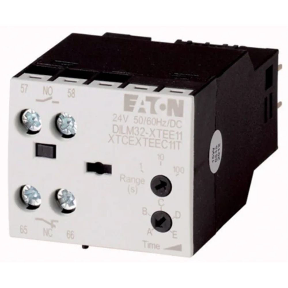 EATON DILM32-XTEE11(RAC240) KONTAKTÖR AKSESUARI: ELEK. ZAMAN RÖLESİ-ÇEKMEDE GECİKME (DILM7-38 İÇİN)