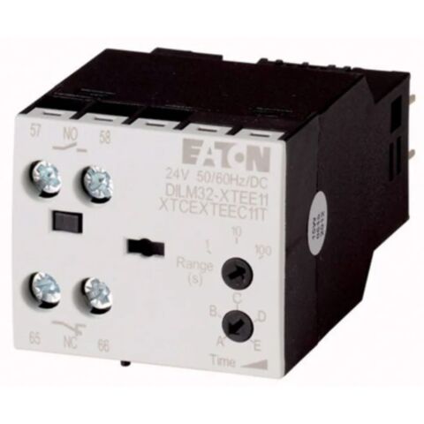 EATON DILM32-XTEE11(RAC240) KONTAKTÖR AKSESUARI: ELEK. ZAMAN RÖLESİ-ÇEKMEDE GECİKME (DILM7-38 İÇİN)