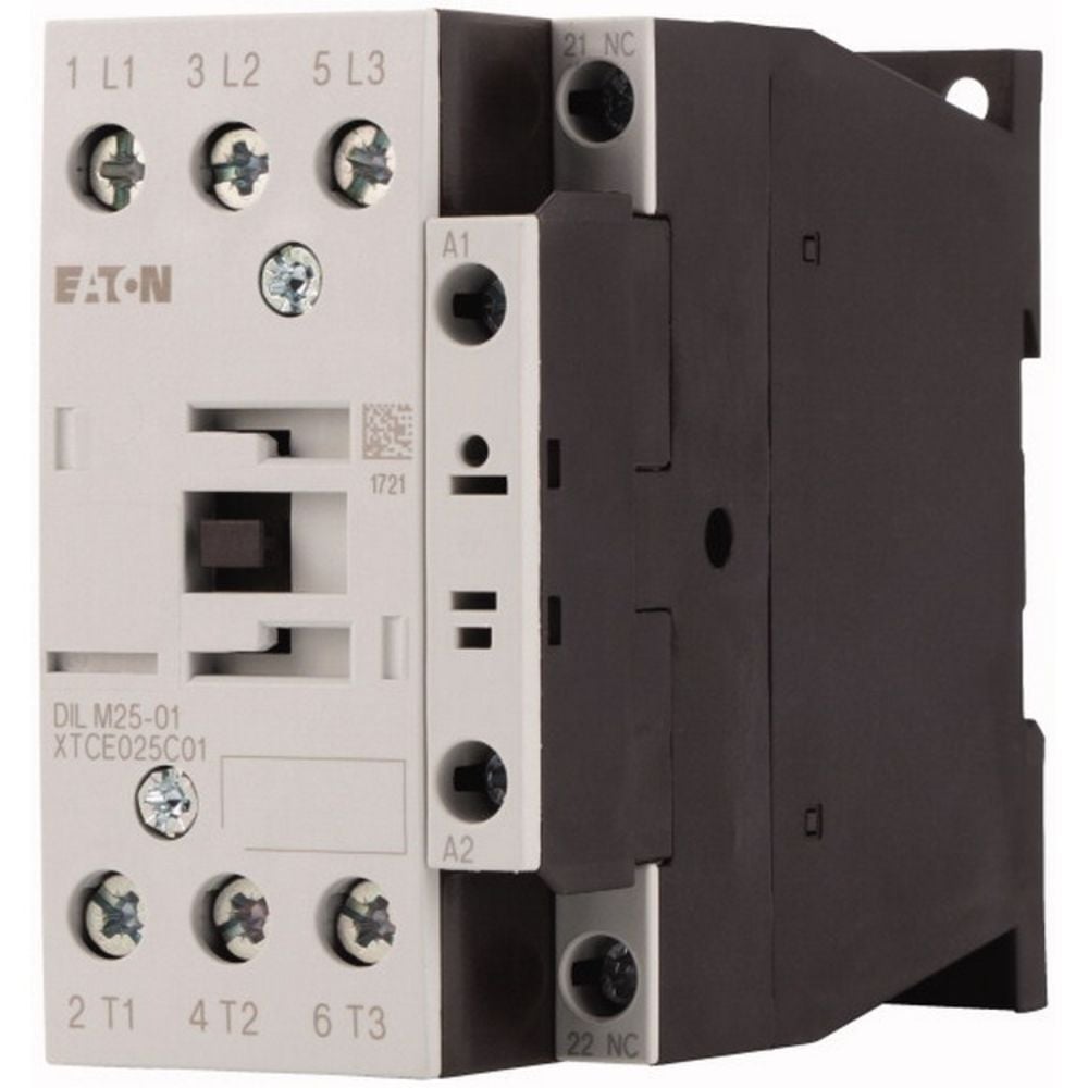 EATON DILM25-01(24V50/60HZ) GÜÇ KONTAKTÖRÜ (AC BOBİN) 25A 1NK