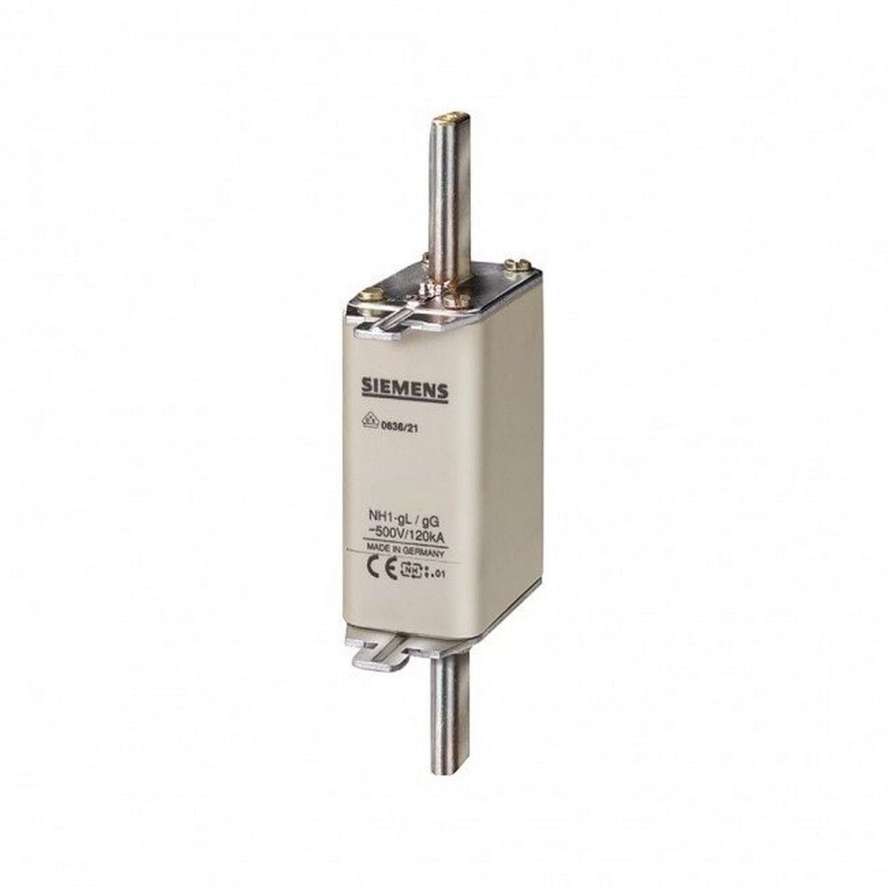 SIEMENS 3NA3830 STEATİT(SERAMİK) GÖVDELİ NH-BIÇAKLI SİGORTA BUŞONU 100A BOY 000 GENİŞLİK 21MM