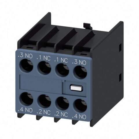 SIEMENS 3RH2911-1FA22 YARDIMCI KONTAK BLOKLARI 3RT2 ÜZERİNE TAKILABİLEN TİPLER BOY:S00 VE S0 2NO,2NC