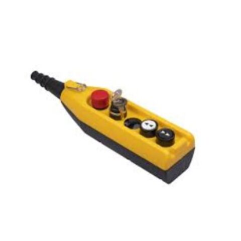 EMAS PL VİNÇ 5Lİ ÇİFT HIZ ACİL STOP 30MM ANAHTARL-EMAS PV5E30B4A20