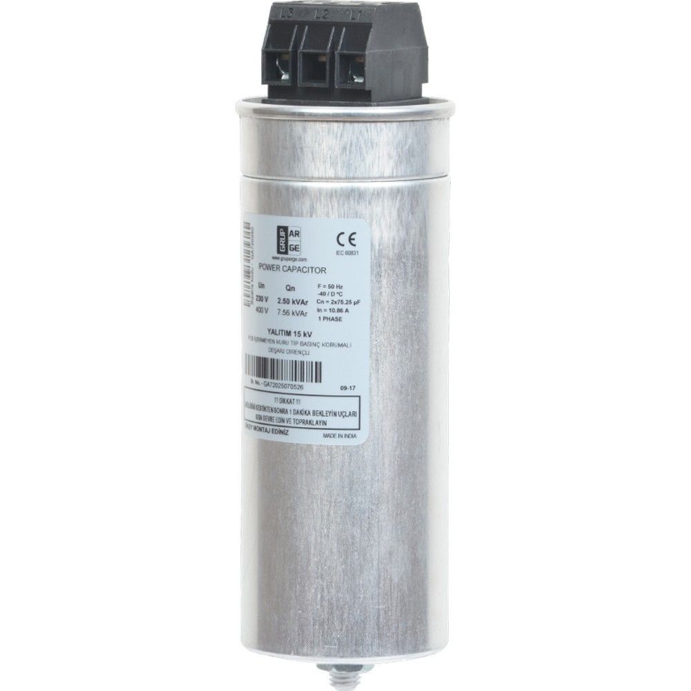 GRUP ARGE KND-T-20.0-24.2 KVAR (400V-440V) KONDANSATÖR