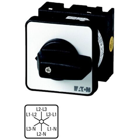 EATON T0-3-15924/E PAKO ŞALTER (6 POZ VOLTMETRE KOMÜTATÖRÜ)