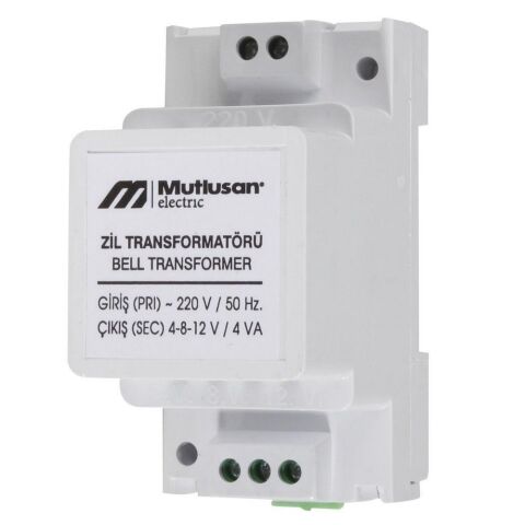MUTLUSAN ZİL TRAFOSU 12 V