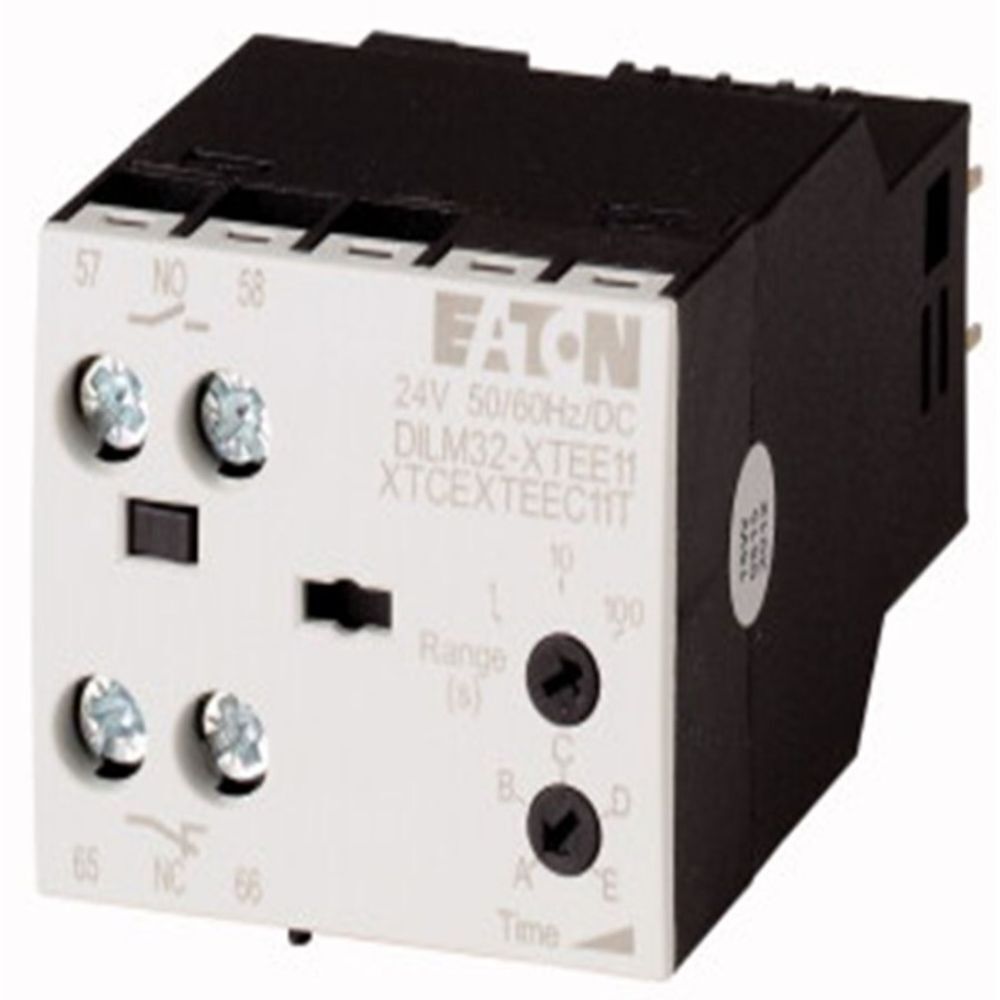 EATON DILM32-XTED11-10(RAC240) KONTAKTÖR AKSESUARI: ELEK. ZAMAN RÖLESİ-DÜŞMEDE GECİKME (DILM7-38 İÇİN)