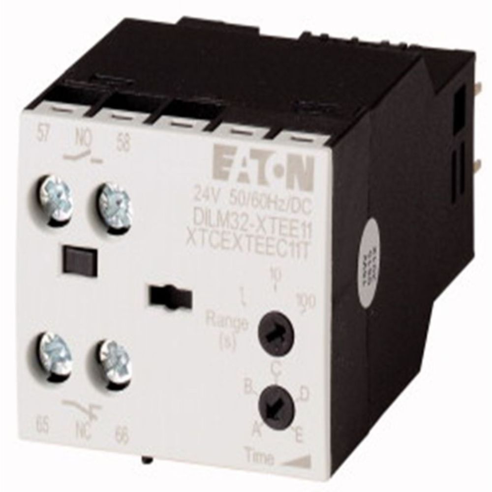 EATON DILM32-XTED11-1(RAC240) KONTAKTÖR AKSESUARI: ELEK. ZAMAN RÖLESİ-DÜŞMEDE GECİKME (DILM7-38 İÇİN)