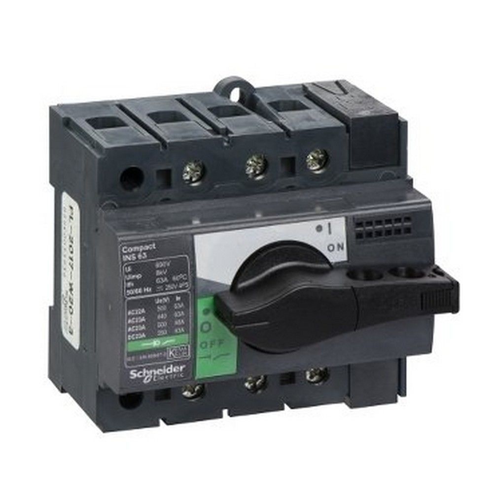 SCHNEIDER YÜK AYIRICI COMPACT INS63 - 3 KUTUPLU - 63 A 28902