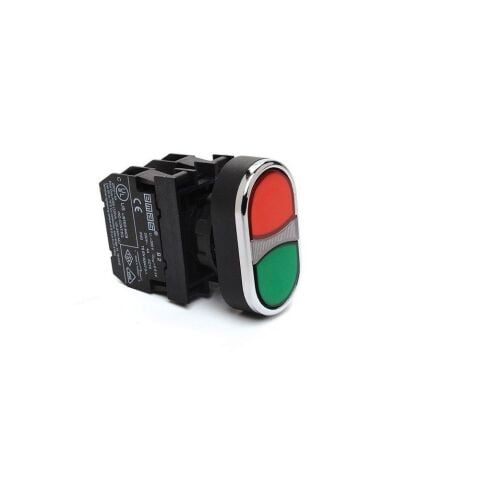 EMAS B102K20KY B ÇİFT DEVRE KIRMIZI/YEŞİL