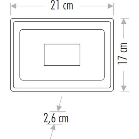 CATA CT-4657 30W SLİM LED PROJEKTÖR BEYAZ LED PROJEKTÖR