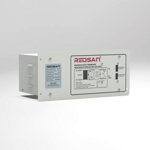 REDSAN 220 VAC -24 VDC -12 AH 5A PANO TİPİ