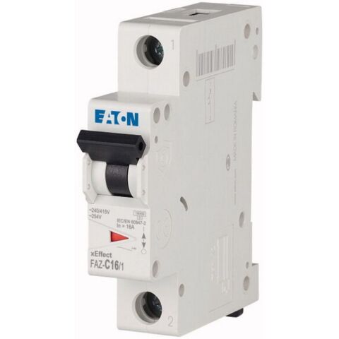 EATON FAZ-C16/1 MİNYATÜR DEVRE KESİCİ - 10KA - C EĞRİSİ - 1X16A