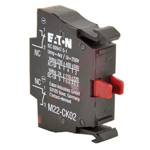 EATON M22-CK02 BUTON AKSESUARI: YARDIMCI KONTAK 2NK