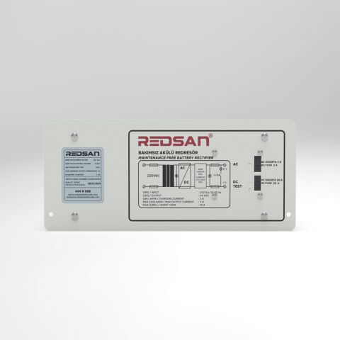REDSAN 220 VAC -24 VDC -18 AH 5A PANO TİPİ