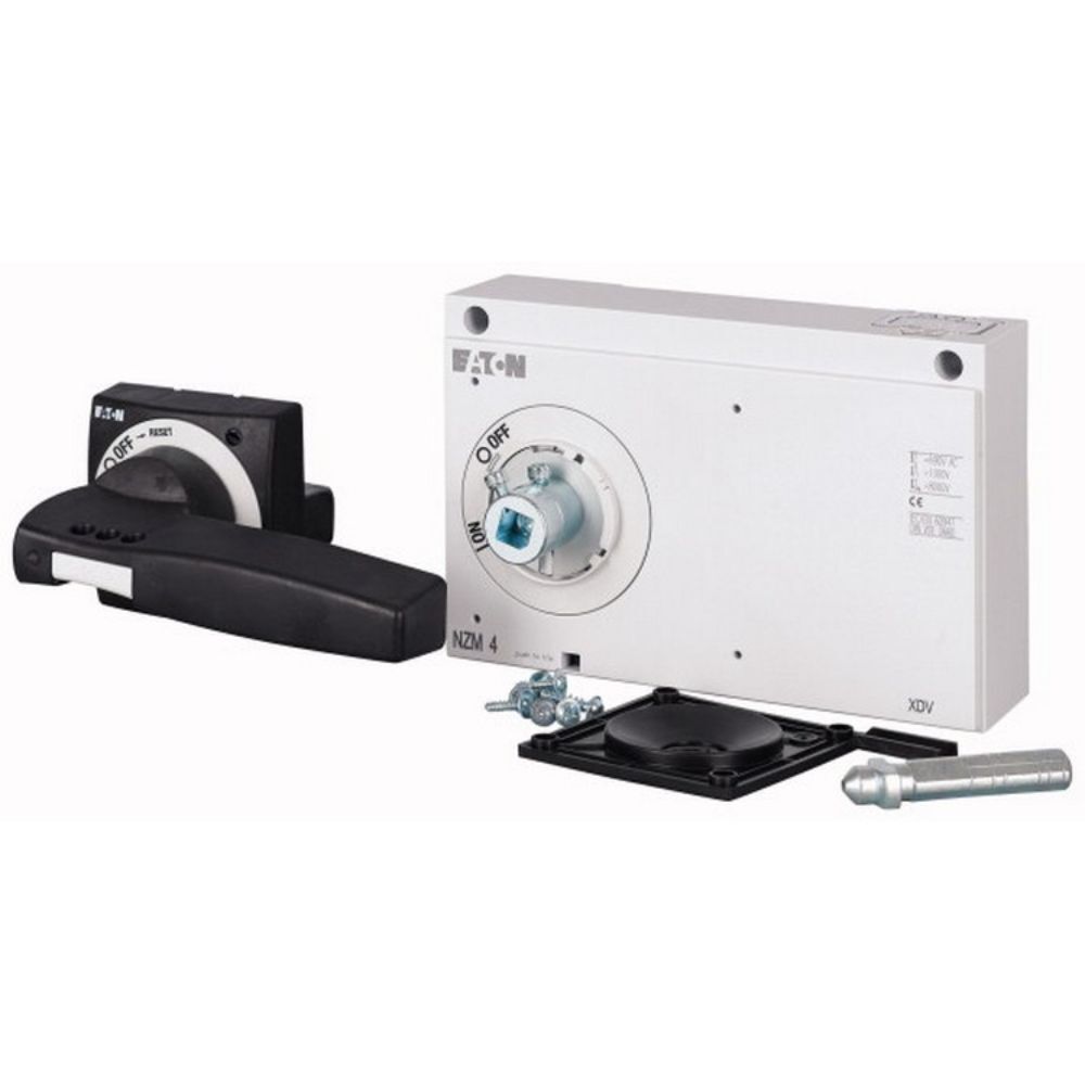 EATON NZM4-XTVD-0 KOMPAKT ŞALTER AKSESUARI: UZATMALI DÖNER KURMA KOLU (0MM)-SİYAH NZM4