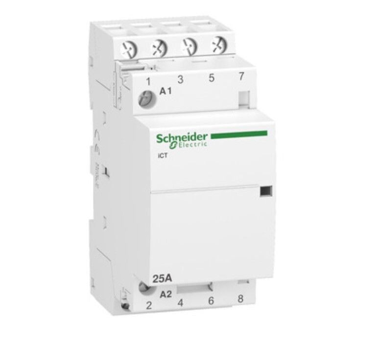 SCHNEIDER ELECTRIC A9C20834 4K 25A 4NA 220-240VAC İCT SESSİZ KONTAKTÖR