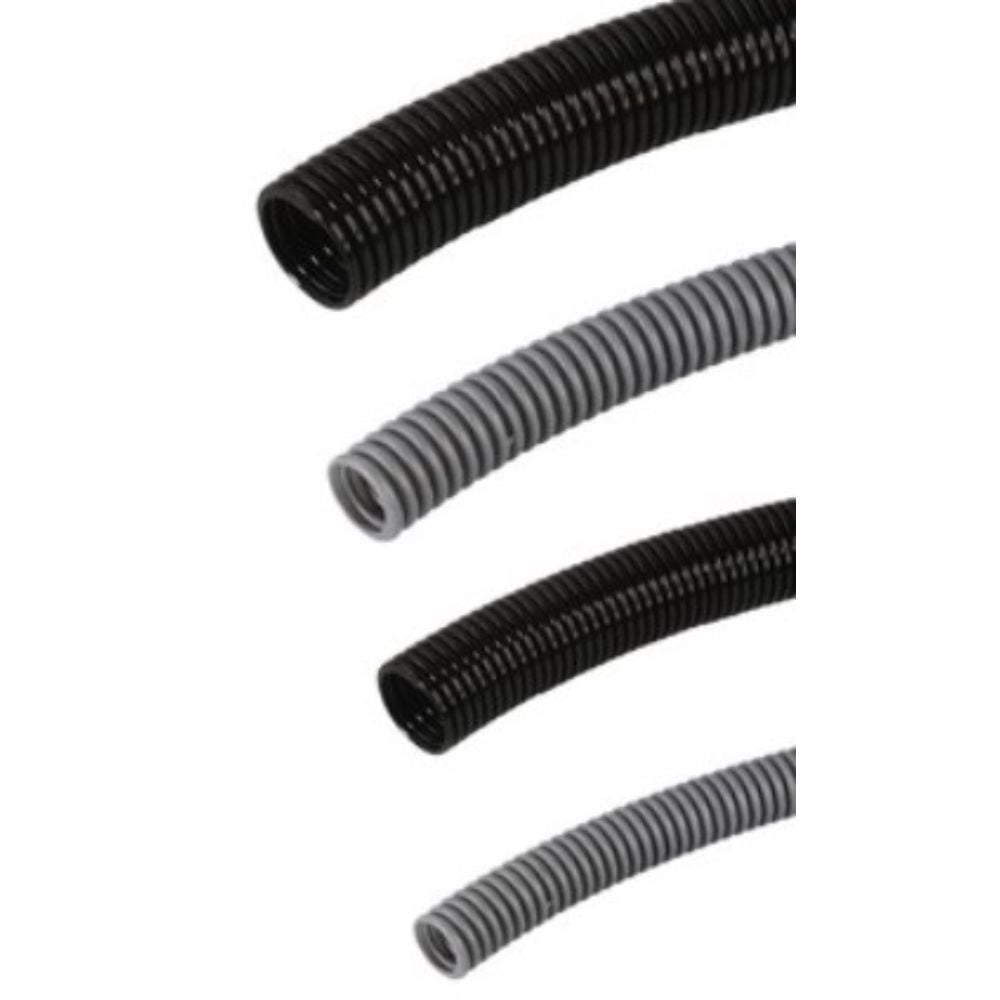 MUTLUSAN PLASTİK Ø19 POLYPROPILEN SPİRAL BORU(GRİ) (50 METRE)