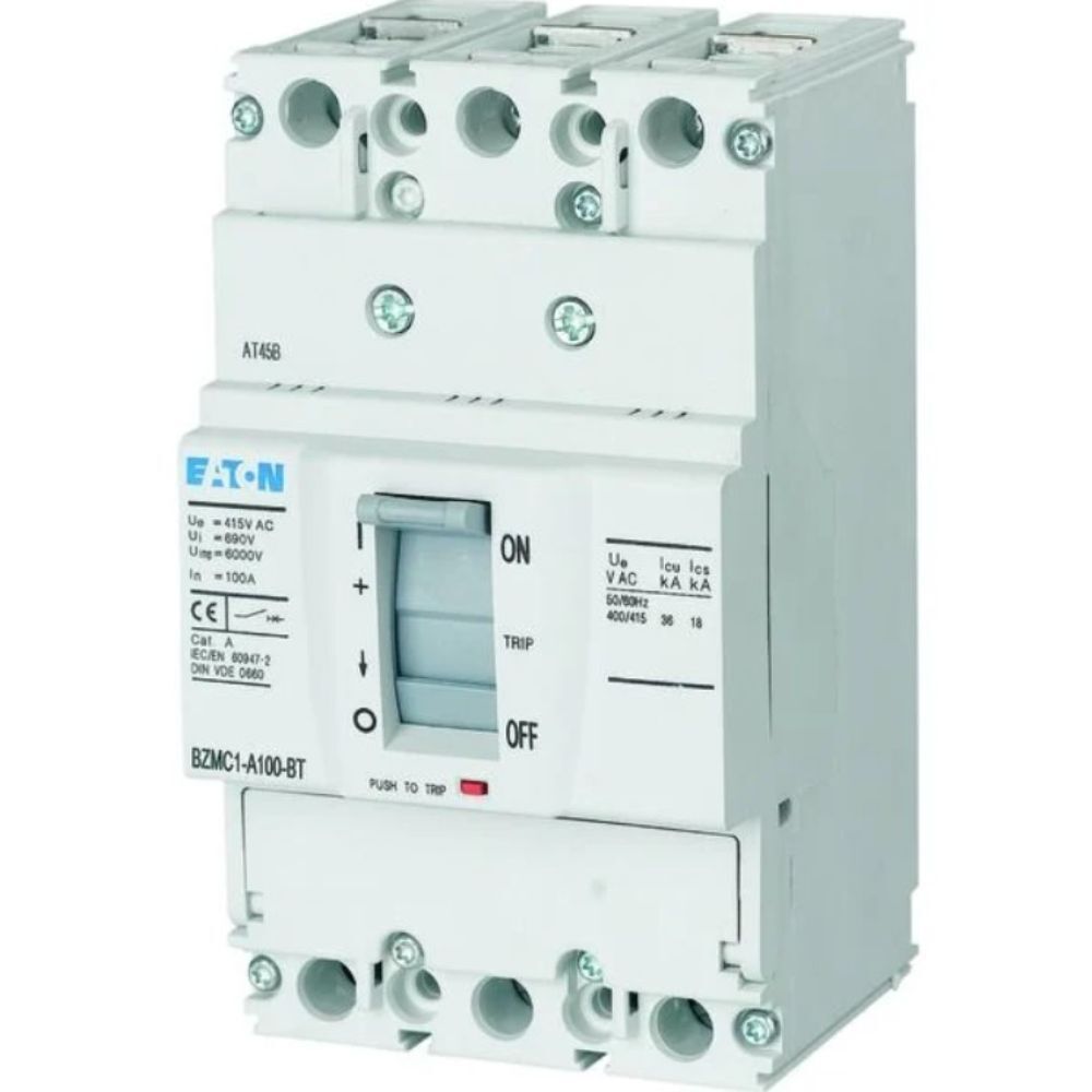EATON BZMB1-A50 KOMPAKT ŞALTER (SABİT TERMİK-MANYETİK KORUMALI) 3X50A 25KA