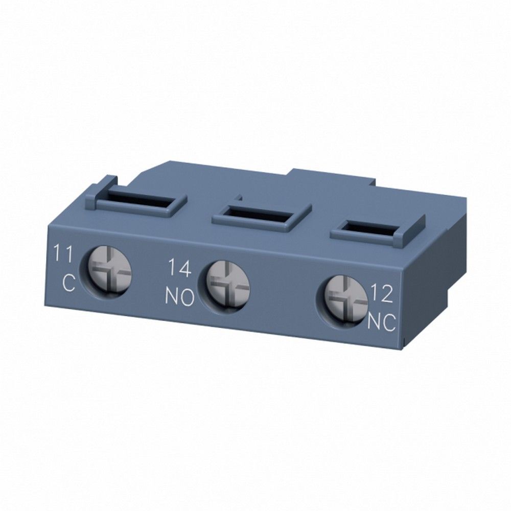 SIEMENS 3RV2901-1D 3RV2 MOTOR KORUMA ŞALTERİ AKSESUARI YARDIMCI KONTAK BLOĞU ÜSTTEN YATAY MONTAJLI 1C/0