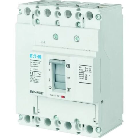 EATON BZMD1-A100 KOMPAKT ŞALTER (SABİT TERMİK-MANYETİK KORUMALI) 3X100A 15KA