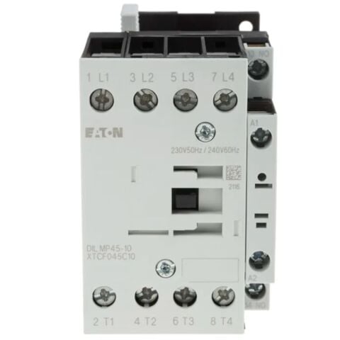 EATON DILMP45-10(230V50HZ,240V60HZ) 4 KUTUPLU KONTAKTÖR 45A