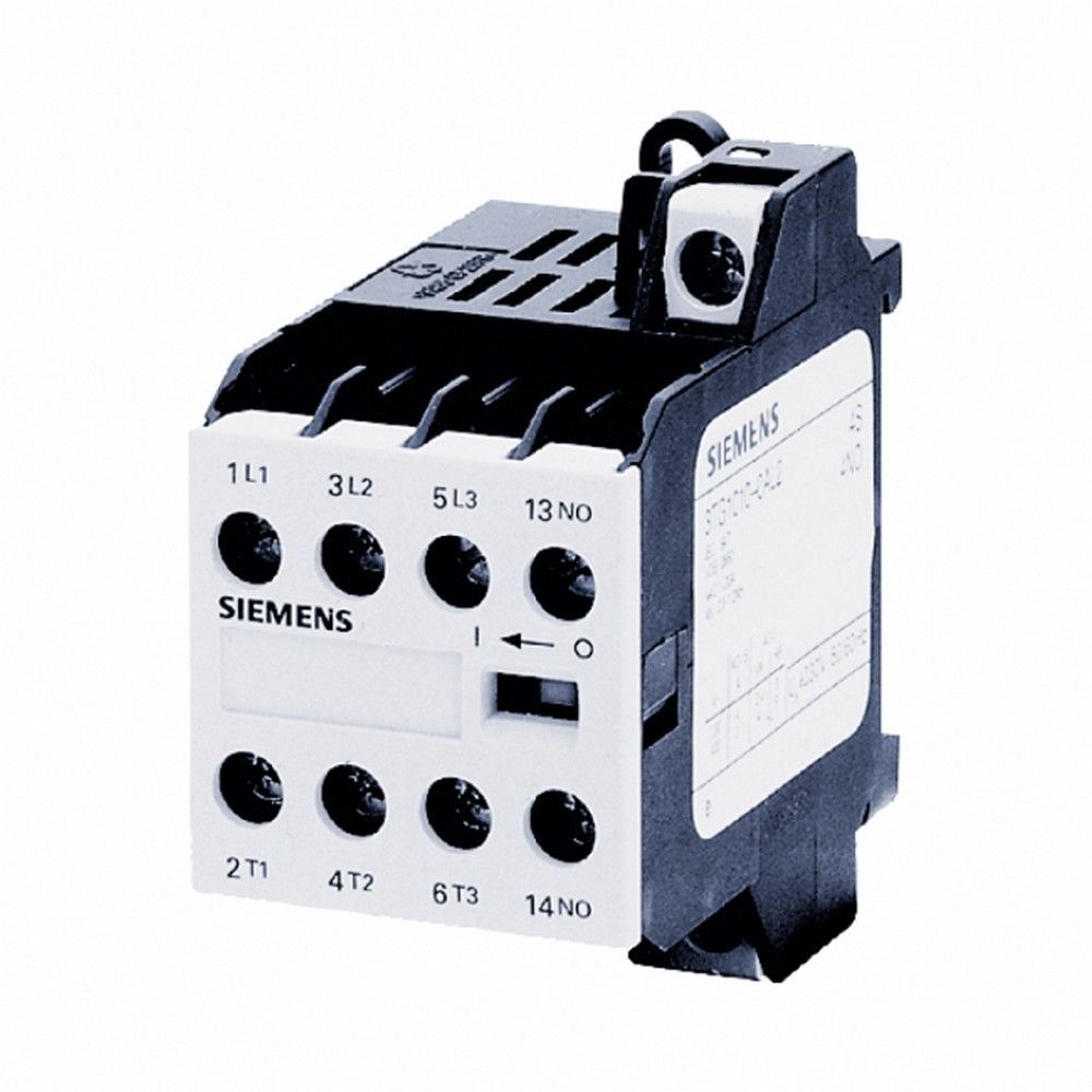 SIEMENS 3TG1010-0AL2 MİNİ KONTAKTÖR VİDA MONTAJLI 230/220V AC 4KW 8.4A 4NO