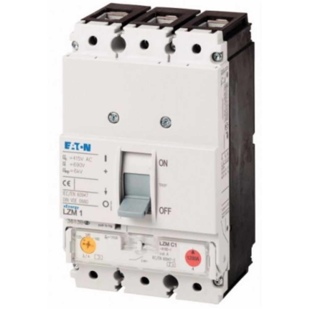 EATON LZMC1-A25-I KOMPAKT ŞALTER (AYARLANABİLİR TERMİK-MANYETİK KORUMALI) 3X25A 36KA
