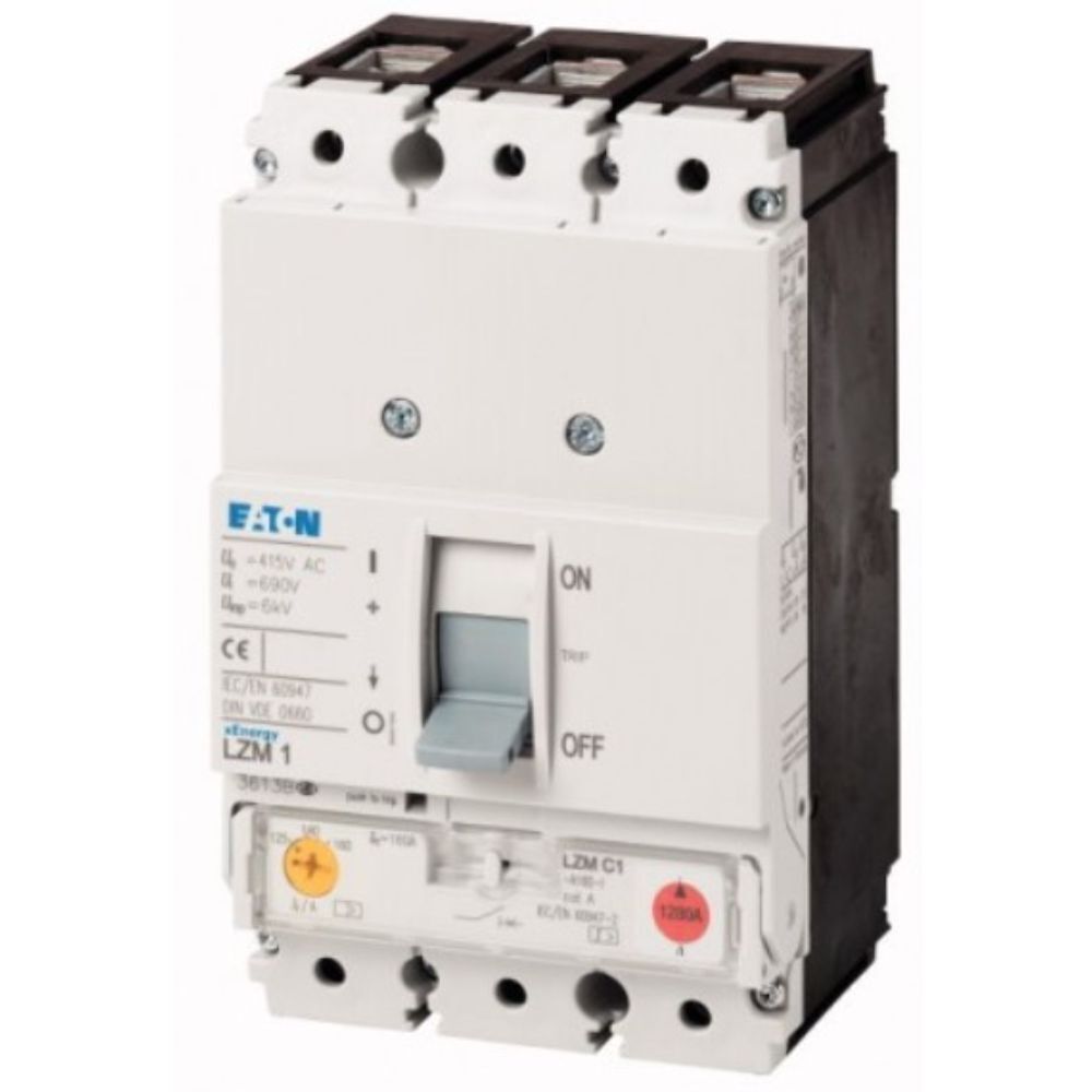EATON LZMC1-A40-I KOMPAKT ŞALTER (AYARLANABİLİR TERMİK-MANYETİK KORUMALI) 3X40A 36KA