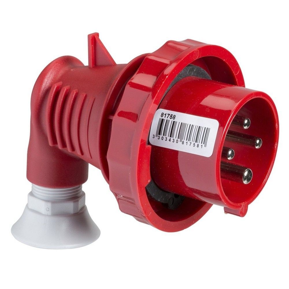 SCHNEIDER PRATİKA EĞİK FİŞ 5*32A - 3P + E - 90°, 380...415 V AC, IP67 81771
