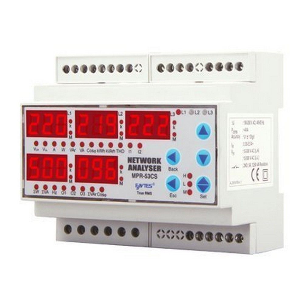 ENTES M0078 MPR-53S-DIN ŞEBEKE ANALİZÖRÜ