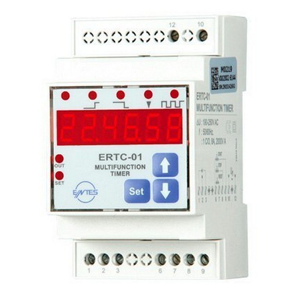 ENTES M0219 ERTC-01(DIN) ZAMAN RÖLELESİ