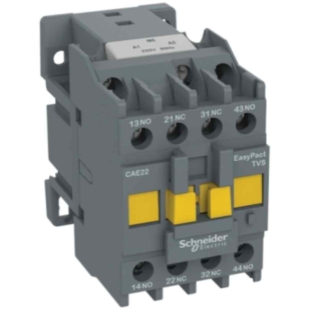 SCHNEIDER EASYPACT TVS KONTROL RÖLESİ - 2 NA + 2 NK <= 690 V - 220 VAC CAE22M5