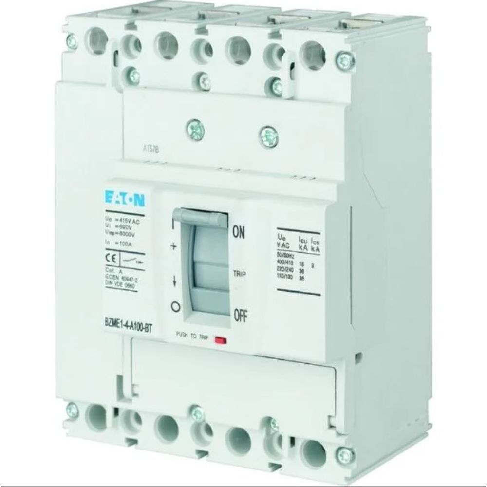 EATON BZMD1-A125 KOMPAKT ŞALTER (SABİT TERMİK-MANYETİK KORUMALI) 3X125A 15KA